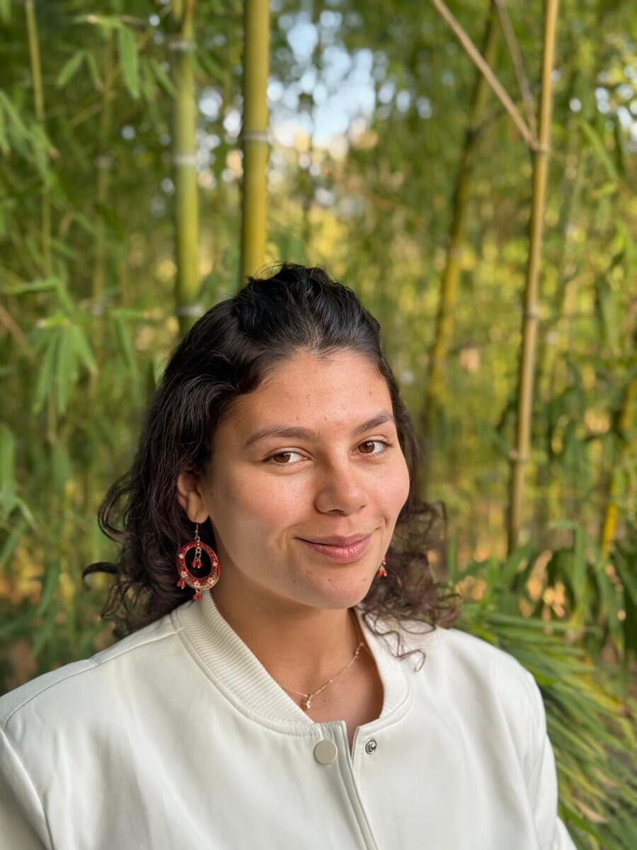 Isabella Martinez-Aleman, founder of Querida Parchita Studio